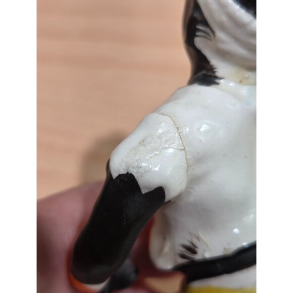 Vintage Calypso Dancer Ceramic Figure Japan 5-1/2" Rare!  FLAWED - Picture 8 of 10